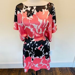 BCBG Silk Kimono Dress